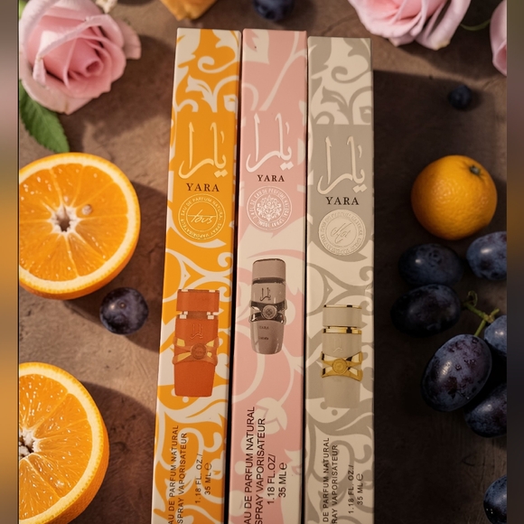 Other - YARA Parfum Trio Set — Orange, Pink, Gray
